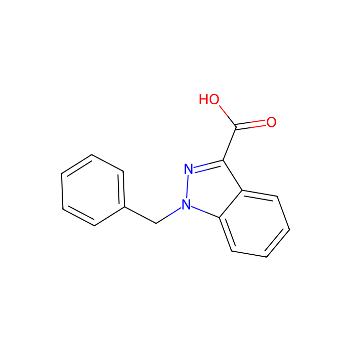 1-(苯基甲基)-1H-吲唑-3-羧酸