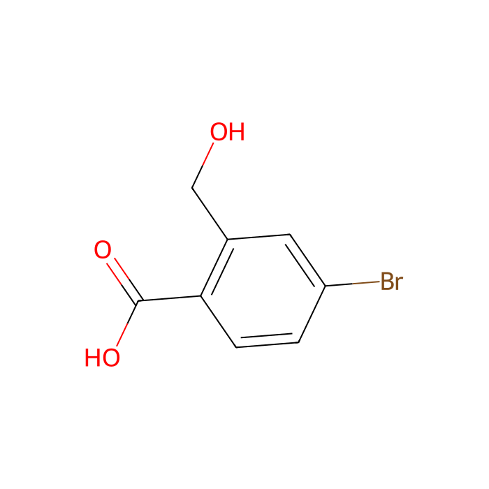 4-溴-2-羟基甲基苯甲酸