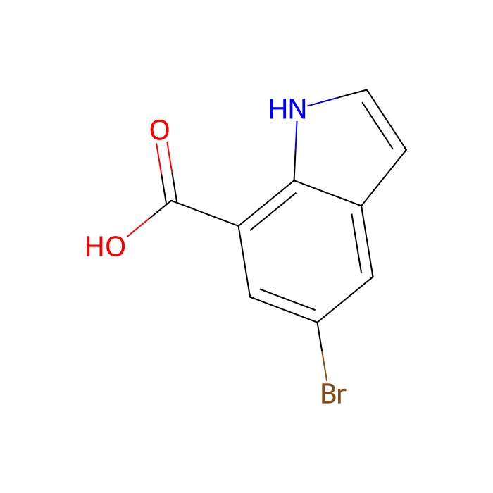 5-溴-1H-吲哚-7-羧酸