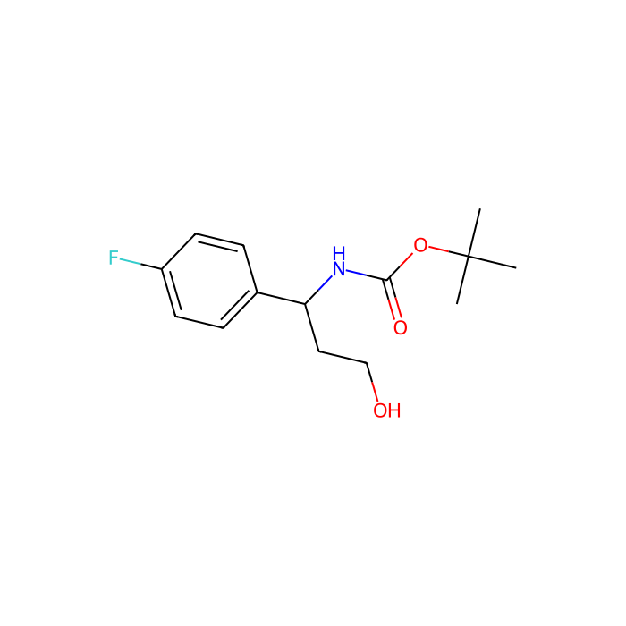 3-(Boc-氨基)-3-(4-氟苯基)-1-丙醇