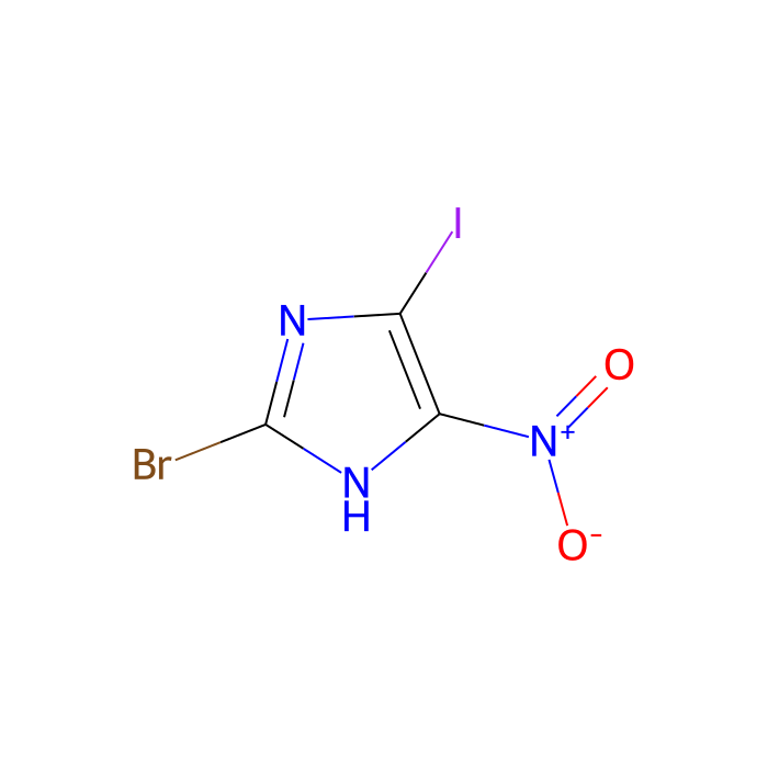2-溴-5-碘-4-硝基-1H-咪唑