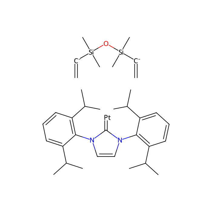 [1,3-二(2,6-二-异丙苯基)-2-二氢咪唑基][1,3-二乙烯基-1,1,3,3,-四甲基二硅氧烷]铂(0)