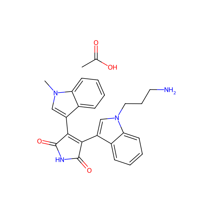 Bisindolylmaleimide VIII acetate