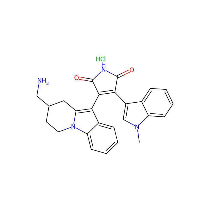 Bisindolylmaleimide X盐酸盐（Ro 31-8425）
