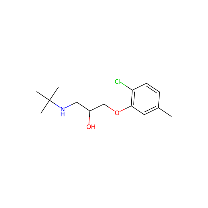 Bupranolol,β肾上腺素受体拮抗剂, β 1-肾上腺素受体拮抗剂；β 2-肾上腺素受体拮抗剂；β 3-肾上腺素受体拮抗剂