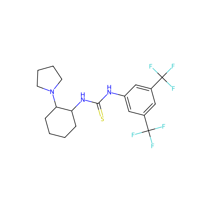 1-[3,5-双（三氟甲基）苯基]-3-[（1S，2S）-2-（吡咯烷-1-基）环己基]硫脲