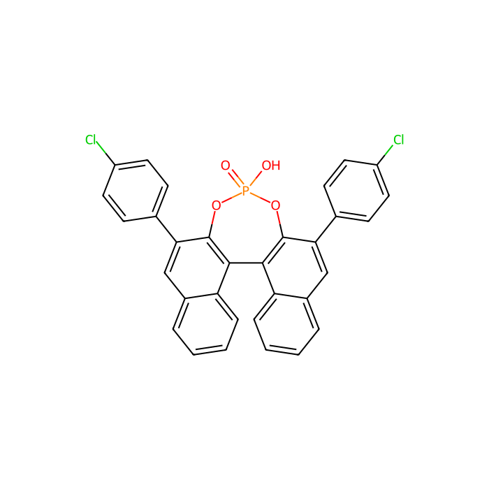 (R)-3,3'-双(4-氯苯基)-1,1'-联萘酚磷酸酯