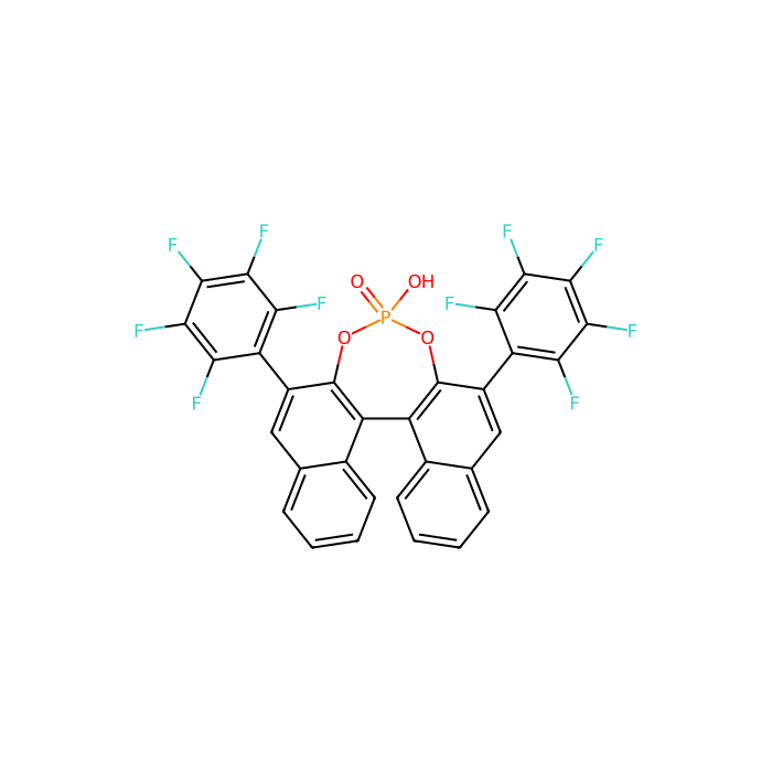 (R)-3,3'-双(2,3,4,5,6-五氟苯基)-1,1'-联萘酚磷酸酯