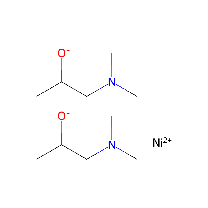 双[1-（N，N-二甲基氨基）-2-丙醇基]镍（II）