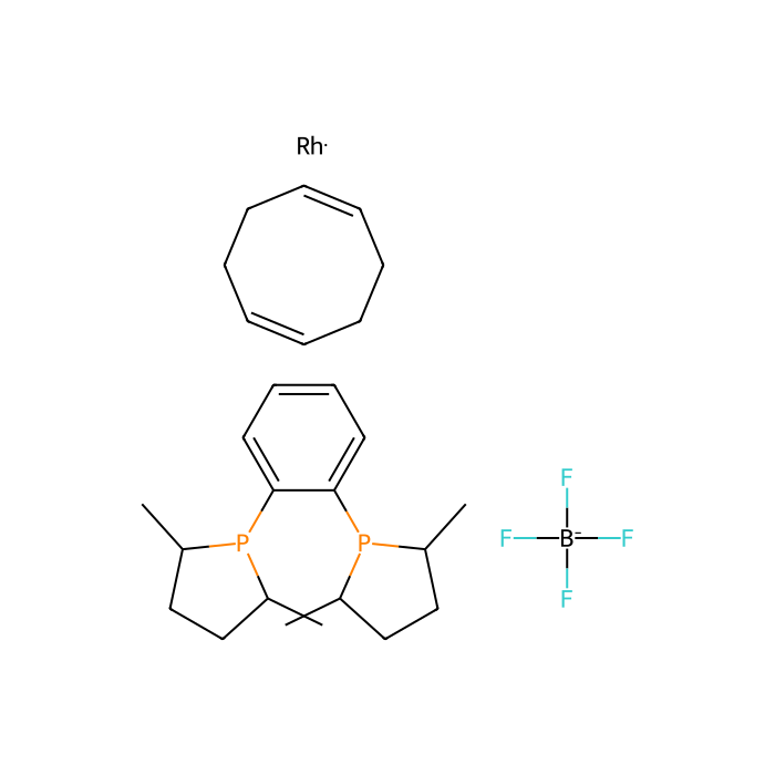 1,2-双[(2S,5S)-2,5-二甲基磷]苯(环辛二烯)四氟硼酸铑(I)