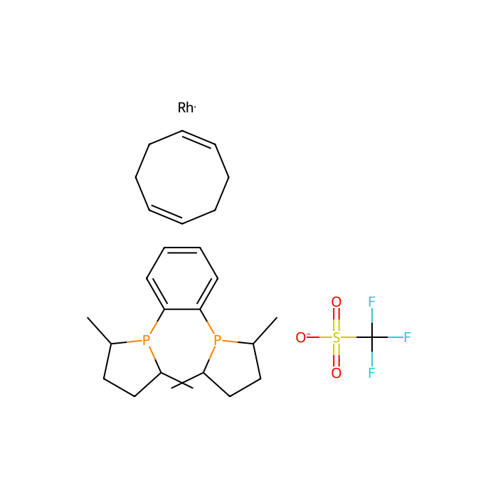 （+）-1,2-双（（2S，5S）-2,5-二甲基膦基）苯（1,5-环辛二烯）三氟甲磺酸铑（I）