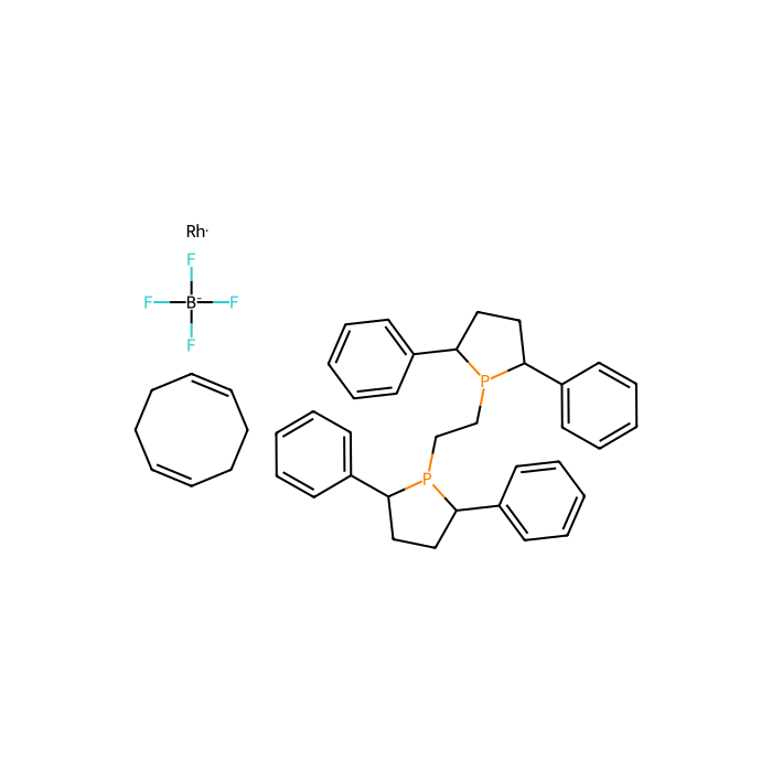 （+）-1,2-双（（2S，5S）-2,5-二苯基膦基乙烷）乙烷（1,5-环辛二烯）四氟硼酸铑（I）
