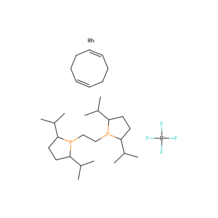 1,2-双（（2S，5S）-2,5-二异丙基膦酸酯）乙烷（环辛二烯）四氟硼酸铑（I）