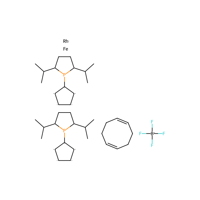 1,1-双（（2S，5S）-2,5-二异丙基膦酰基）二茂铁（环辛二烯）四氟硼酸铑（I）