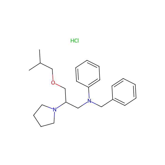 Bepridil hydrochloride,Ca2 +通道阻滞剂