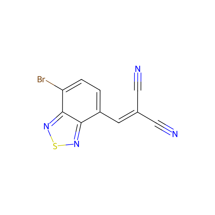 2-（（7-溴苯并[c] [1,2,5]噻二唑-4-基）亚甲基）丙二腈