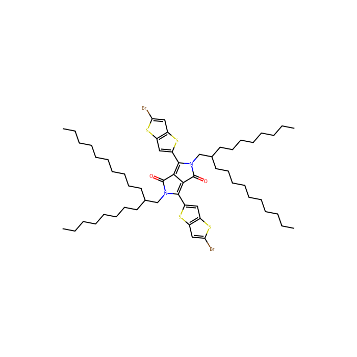 3,6-双(5-溴噻吩并[3,2-b]噻吩-2-基)-2,5-双(2-辛基十二烷基)-2,5-二氢吡咯并[3,4-c]吡咯-1,4-二酮