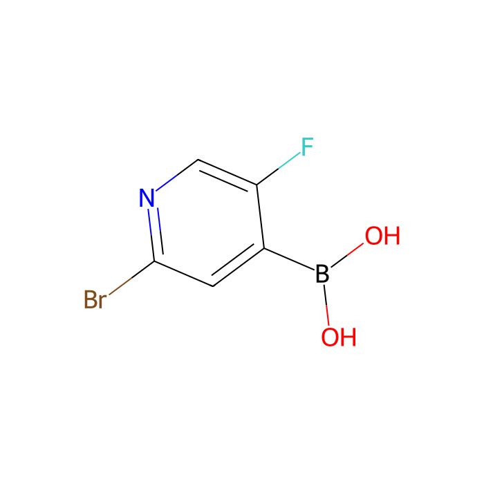 2-溴-5-氟吡啶-4-硼酸（含不等量的酸酐）