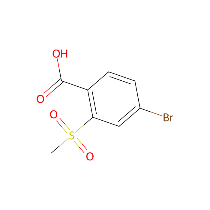 4-溴-2-(甲磺酰基)苯甲酸