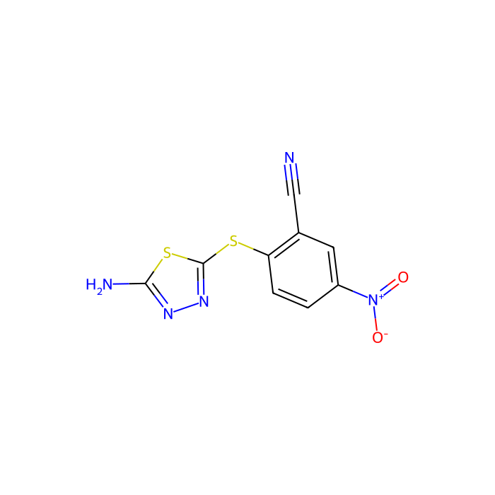 2-[硫代(5-氨基-1,3,4-三氮化合物)-5-硝化氰基苯