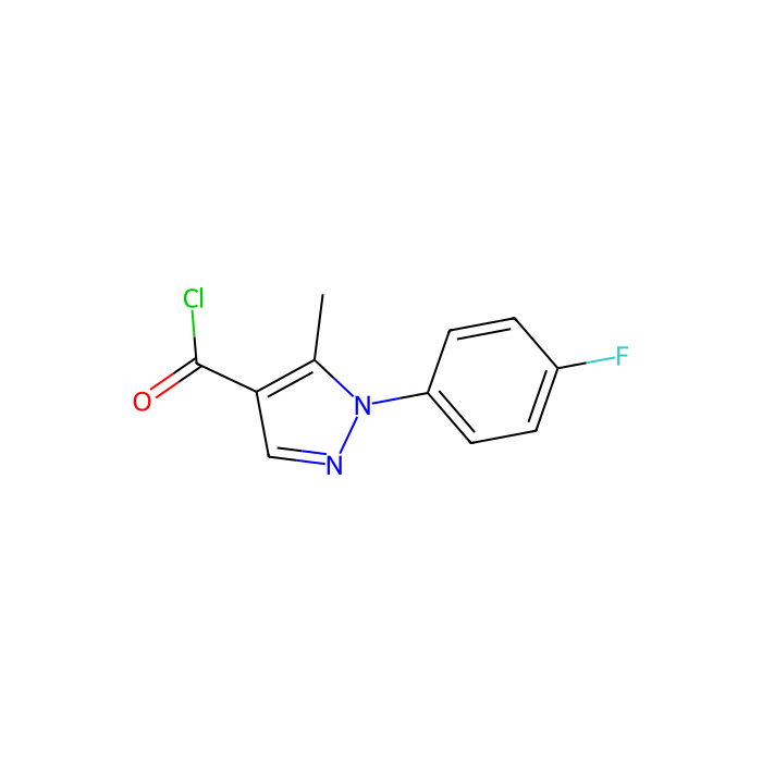 1-(4-氟苯基)-5-甲基-吡唑-4-羰酰氯
