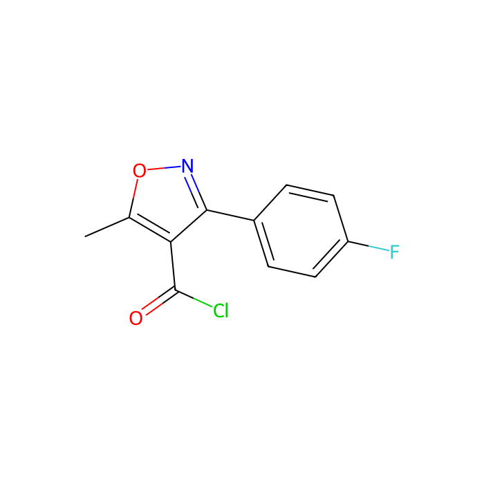 3-(4-氟苯)-5-甲基-4-异唑酰氯