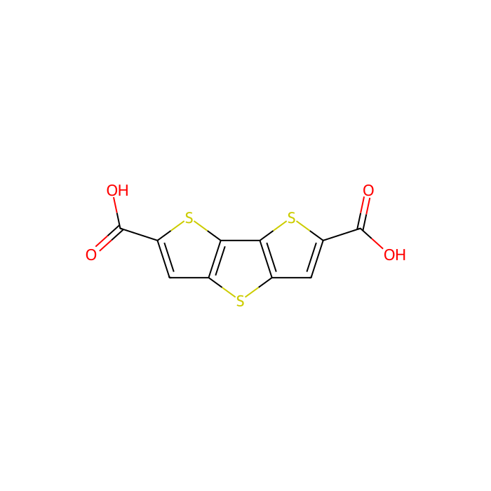 噻吩并[3,2-b]噻吩并[2,2-d]噻吩二羧酸