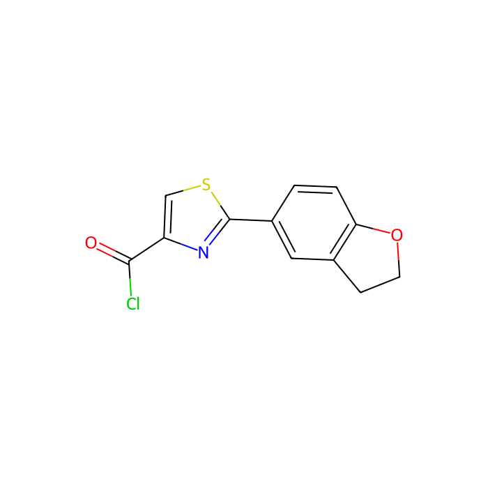 2-(2,3-二氢-1-苯并呋喃-5-YL)-1,3-噻唑-4-羰基氯化物