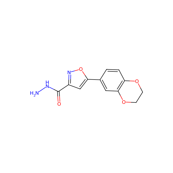 5-(2,3-二氢苯[B][1,4]二氧-7-)异噁唑-3-酰肼