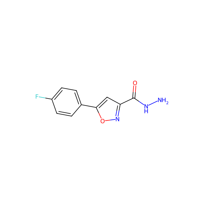 5-(4-氟苯)异噁唑-3-酰肼