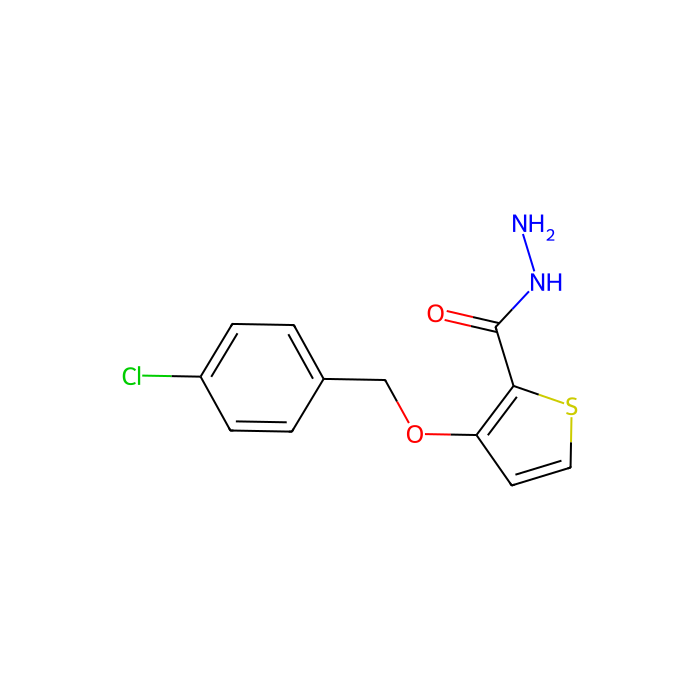 3-[4-氯苄氧基]-2-噻吩卡巴肼
