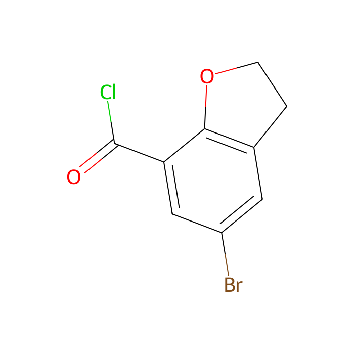 5-溴-2,3-二氢苯并[B]呋喃-7-羰基氯