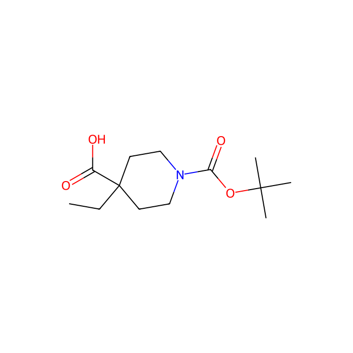 1-Boc-4-乙基-4-哌啶甲酸
