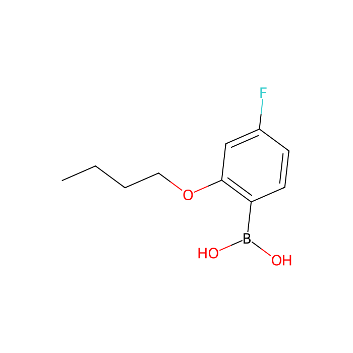 2-n-丁氧基-4-氟苯硼酸