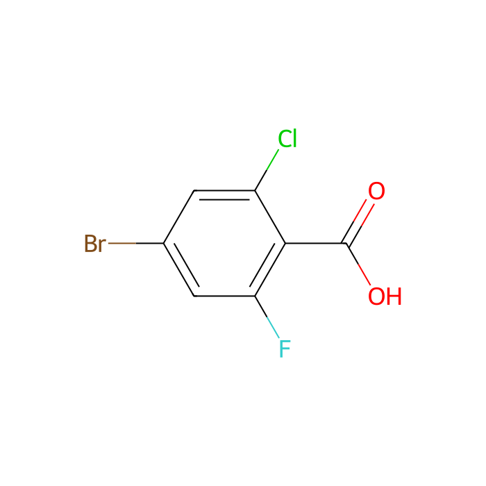 4-溴-2-氯-6-氟苯甲酸