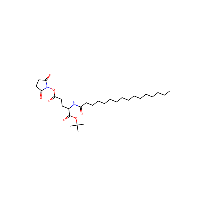 N-棕榈酰-L-谷氨酸1-叔丁基5-(N-琥珀酰亚胺)酯