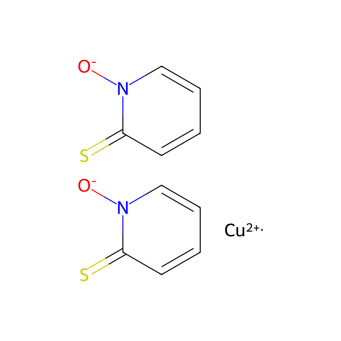 双(1-羟基-1H-吡啶-2-硫代硫酸-O,S)铜