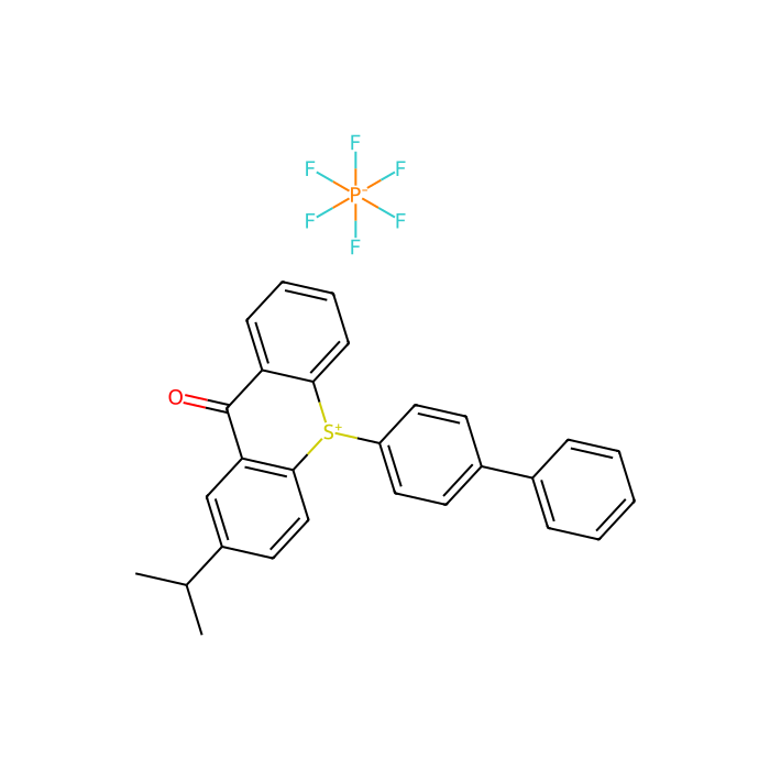 10-(4-联苯基)-2-异丙基噻吨酮-10-硫鎓六氟磷酸盐