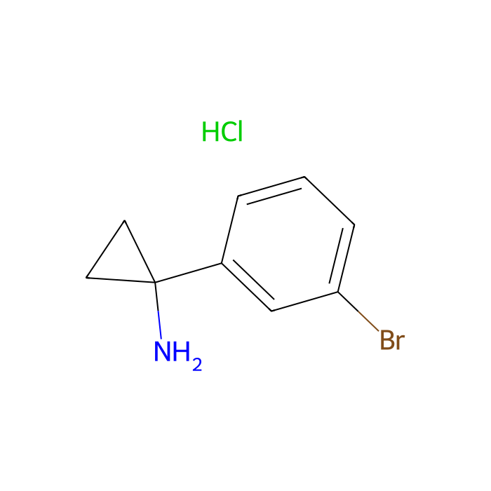 1-(3-溴苯基)环丙烷-1-胺盐酸盐