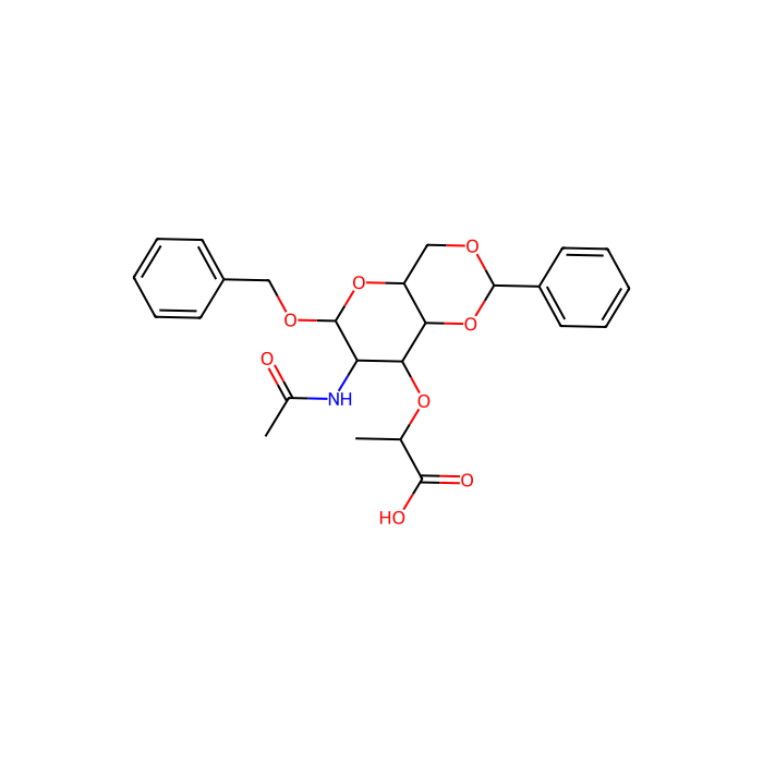 N-乙酰基-1-O-(苯基甲基)-4,6-O-(苯基亚甲基)-α-胞壁酸