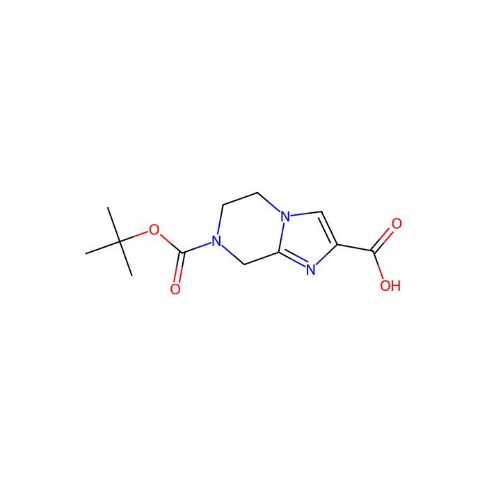 7-Boc-5,6-二氢-8H-咪唑并[1,2-a]吡嗪-2-羧酸