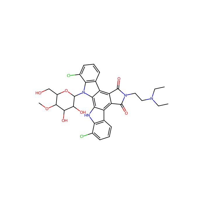 贝卡特林, DNA 拓扑异构酶 II 抑制剂