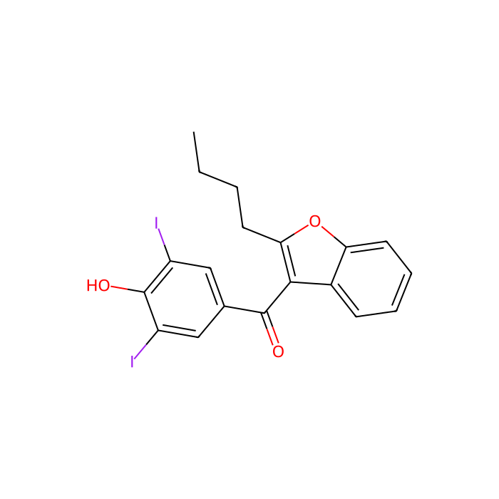 2-丁基-3-（3,5-二碘-4-羟基苯甲酰基）苯并呋喃