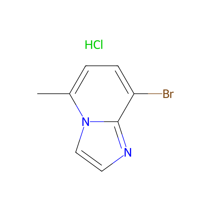 8-溴-5-甲基咪唑并[1,2-a]吡啶，盐酸盐