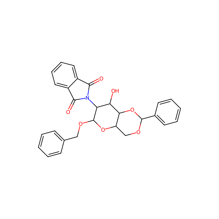 苄基2-脱氧-2-邻苯二甲酰亚胺-4,6-O-亚苄基-β-D-吡喃葡萄糖苷