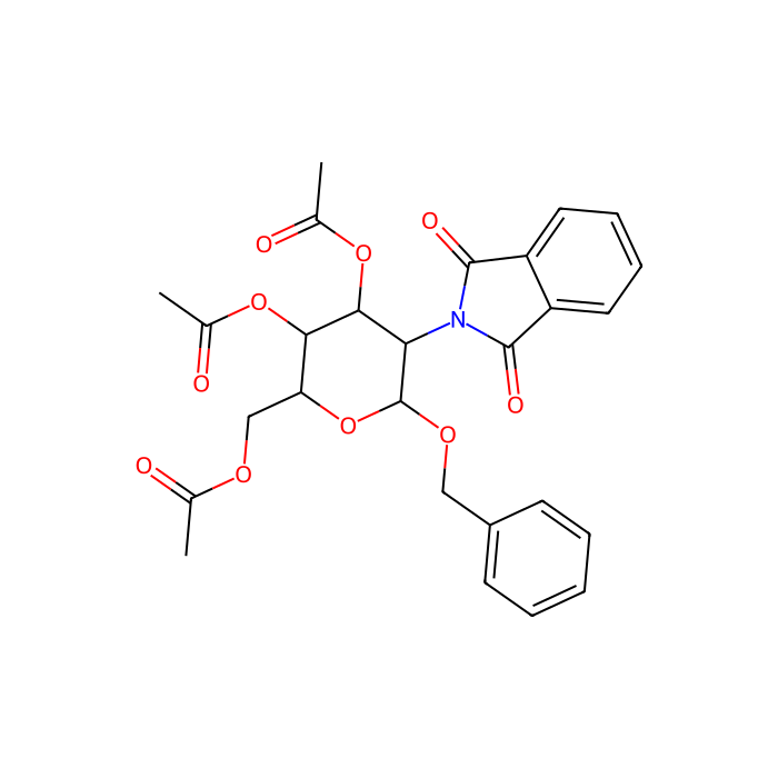 苄基2-脱氧-2-邻苯二甲酰亚胺-3,4,6-三-O-乙酰基-β-D-吡喃葡萄糖苷