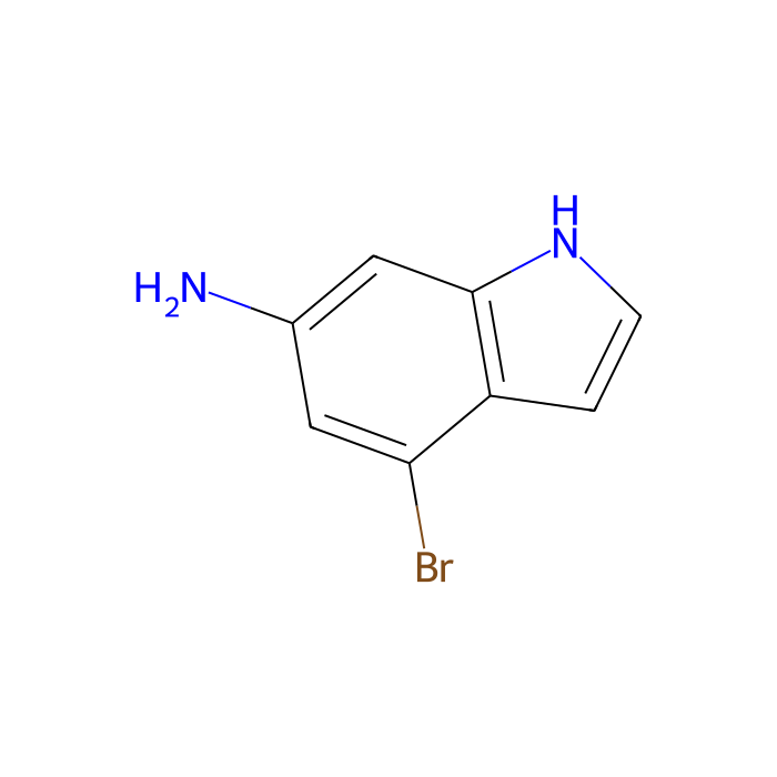 4-溴-6-氨基吲哚