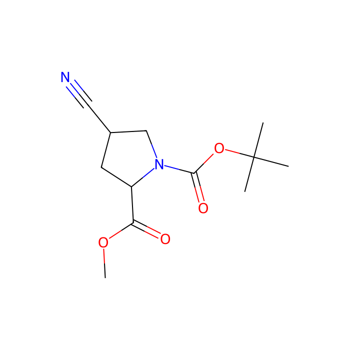 顺式-N-Boc-4-氰基-L-脯氨酸甲酯