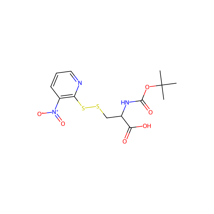 Boc-S-3-硝基-2-吡啶亚磺酰基-D-半胱氨酸