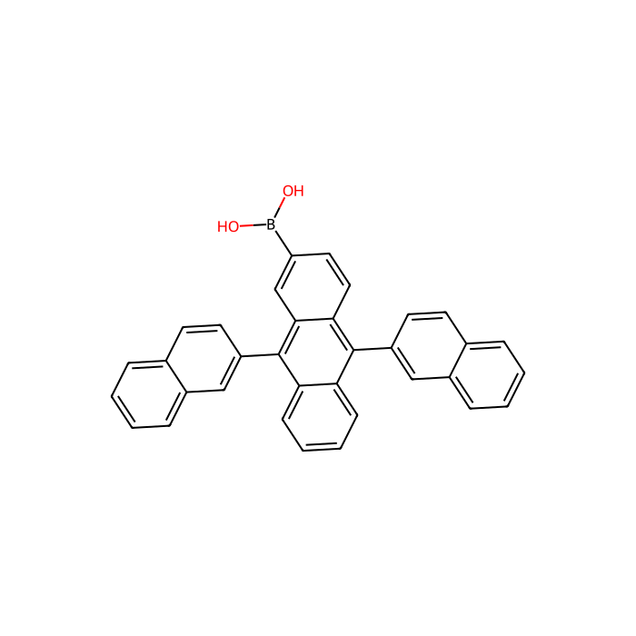 9,10-双(2-萘基)蒽-2-硼酸（含有数量不等的酸酐）
